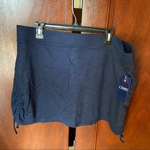 4/$15 NWT Tennis Skirt Skort Chaps Navy